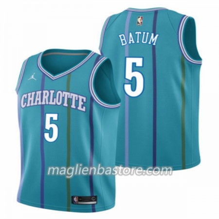 Maglia NBA Charlotte Hornet Nicolas Batum 5 Jordan Classic Edition Swingman - Uomo